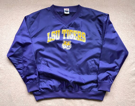 LSU (Tigers) Pullover (NOS, w/o tags!) – Red Oak … - image 1
