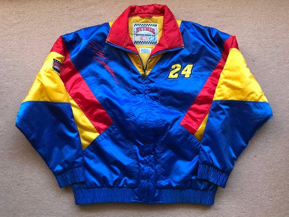 Jeff Gordon (NASCAR #24 Dupont) Quilt-lined Racing Jacket