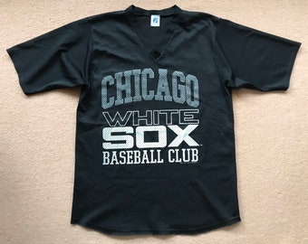 Chicago White Sox (MBL) Mesh Jersey – Logo 7 – Vintage 1990s – Size Large (size label missing)