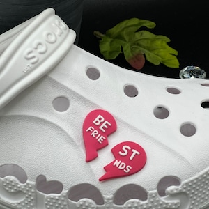 Bff Crocs Trinkets Best Friend Shoe Charms BFF Shoe Charms