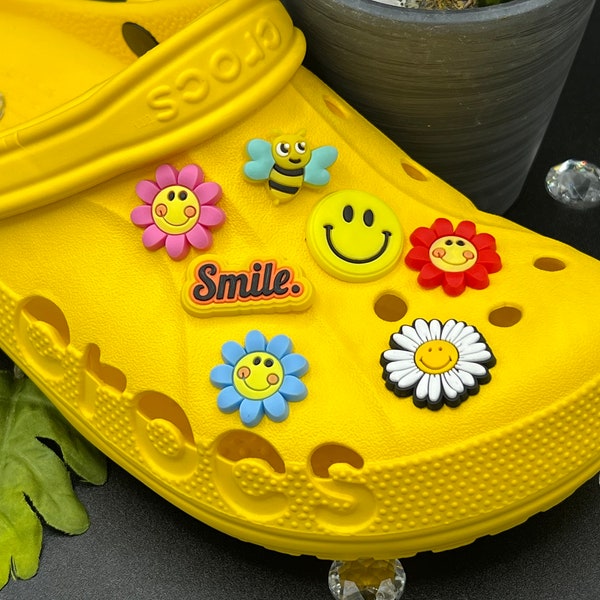 Smile Shoe Charms