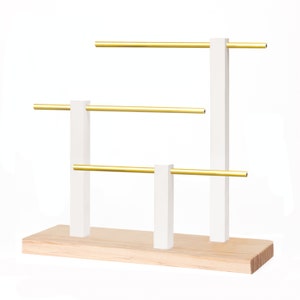 BEST SELLING - Darcy Jewelry Stand white, Jewelry Organizer, bracelet holder, Jewelry display, unique gift idea, bracelet display, well made