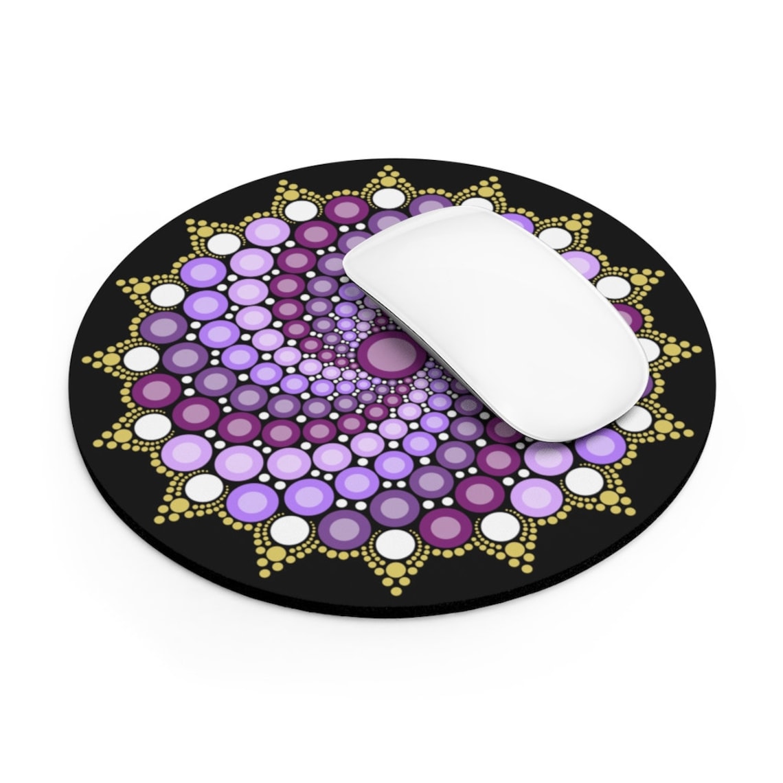 Fractal Dab Mat Bong Pad Mouse Pad Mandala Dab Pad Art Etsy