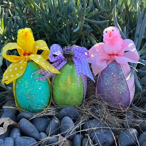 Spring Wood Eggs