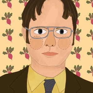Dwight Schrute Digital Print