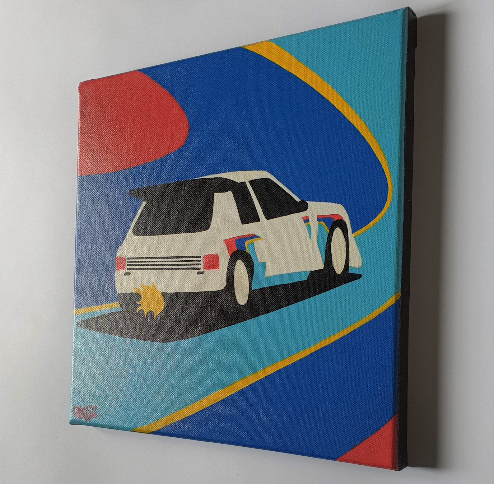 Posca on canvas Clearance