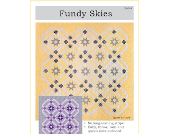 Fundy Skies Quilt Pattern PDF Download