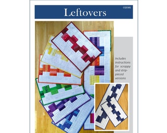 Leftovers Placemats and Runner pattern PDF download