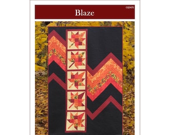 Blaze Quilt Pattern  pdf download