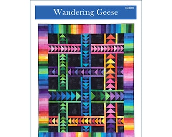 Wandering Geese Quilt Pattern PDF download