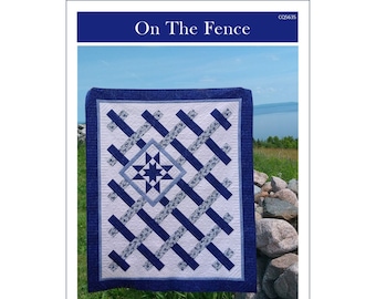 On the Fence Quilt Pattern - PDF Download