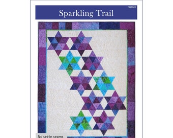 Sparkling Trail Quilt Pattern PDF download