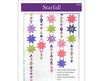 Starfall Quilt Pattern PDF download