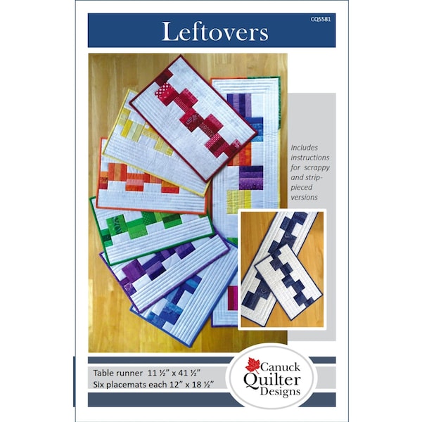 Leftovers Placemats and Runner pattern PDF download