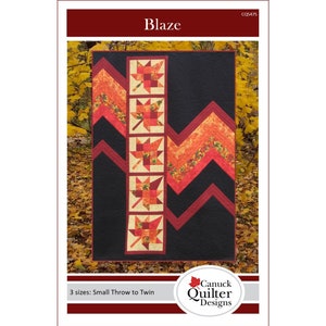 Blaze Quilt Anleitung als pdf download