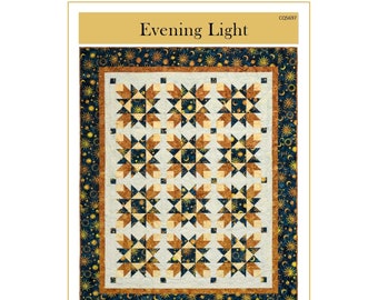 Evening Light Quilt Pattern PDF download