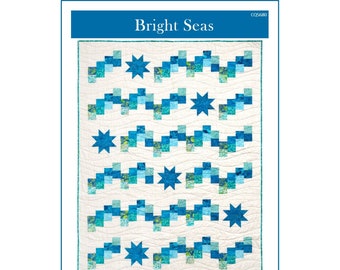 Bright Seas Quilt PDF Pattern Download