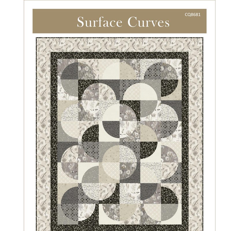 Pieced Curves Quilt - Etsy