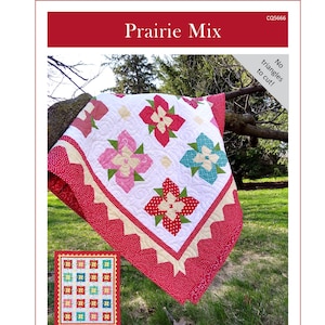 Prairie Mix Quilt Pattern PDF download