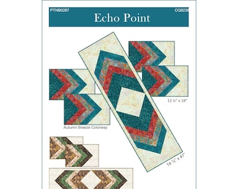Echo Point Placemats and Runner pattern PDF download