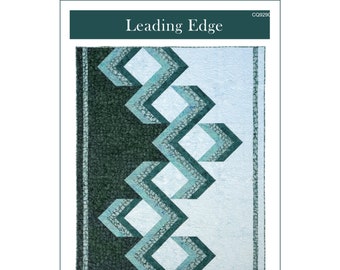 Leading Edge quilt pattern - PDF download