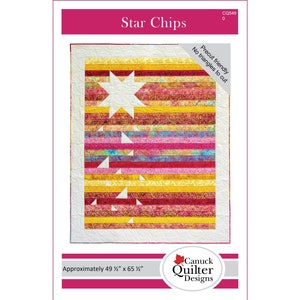 Star Chips Quilt Pattern PDF download
