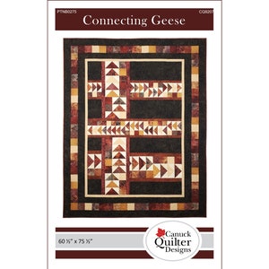 Connecting Geese Quilt Pattern / PDF download image 1