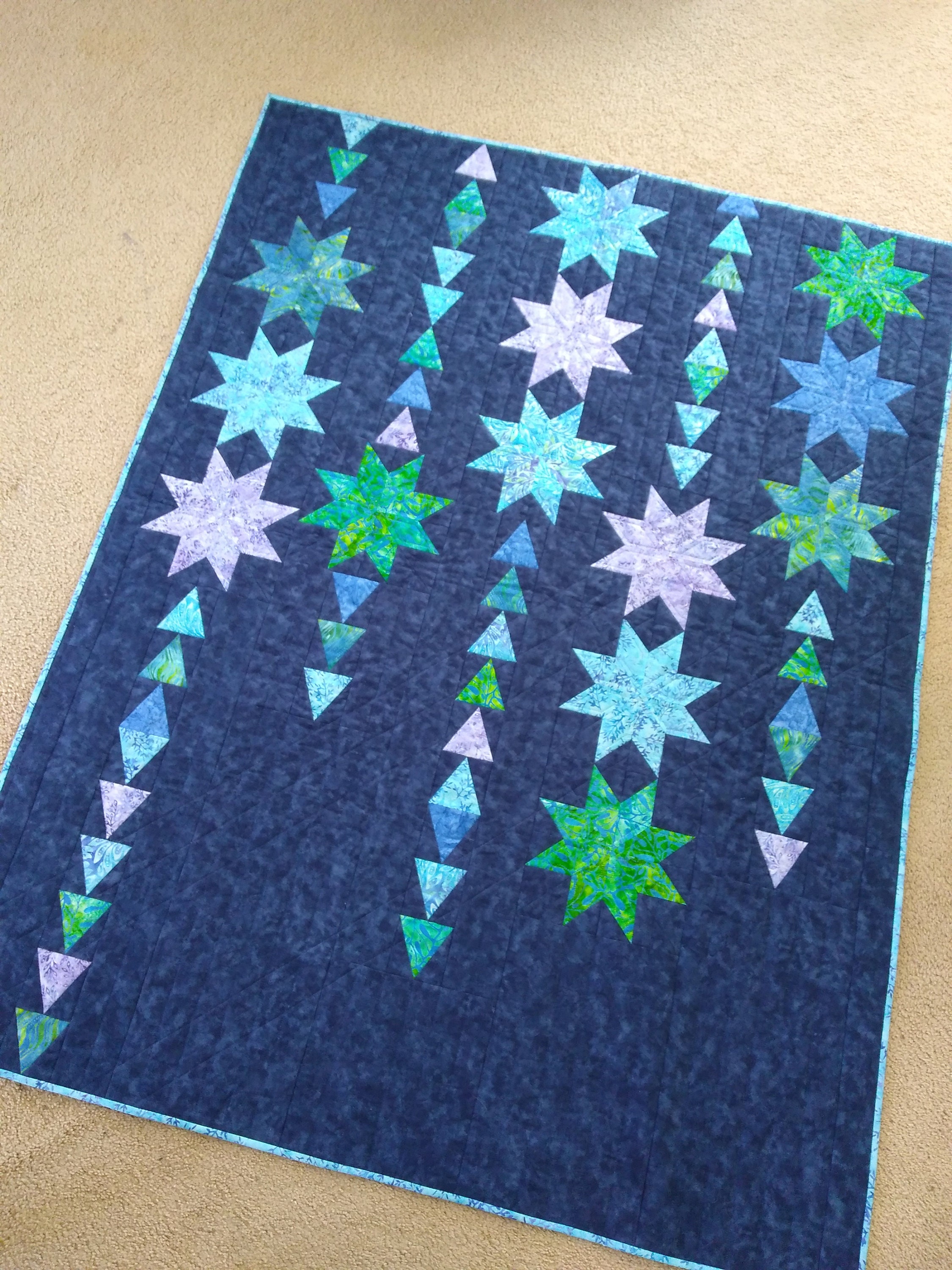 Starfall Quilt Pattern PDF Download - Etsy