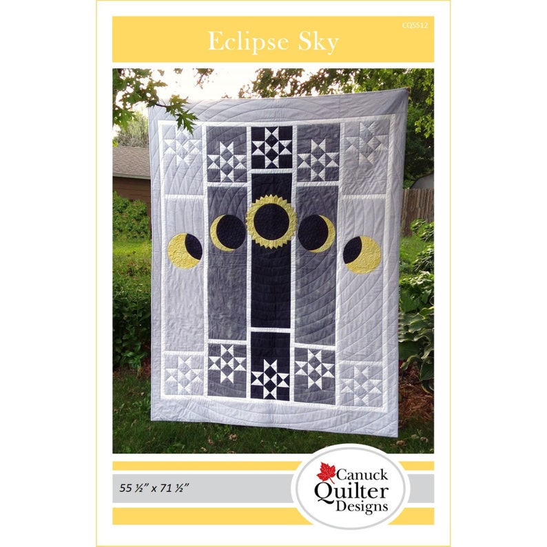 Eclipse Sky Quilt Pattern pdf download image 1