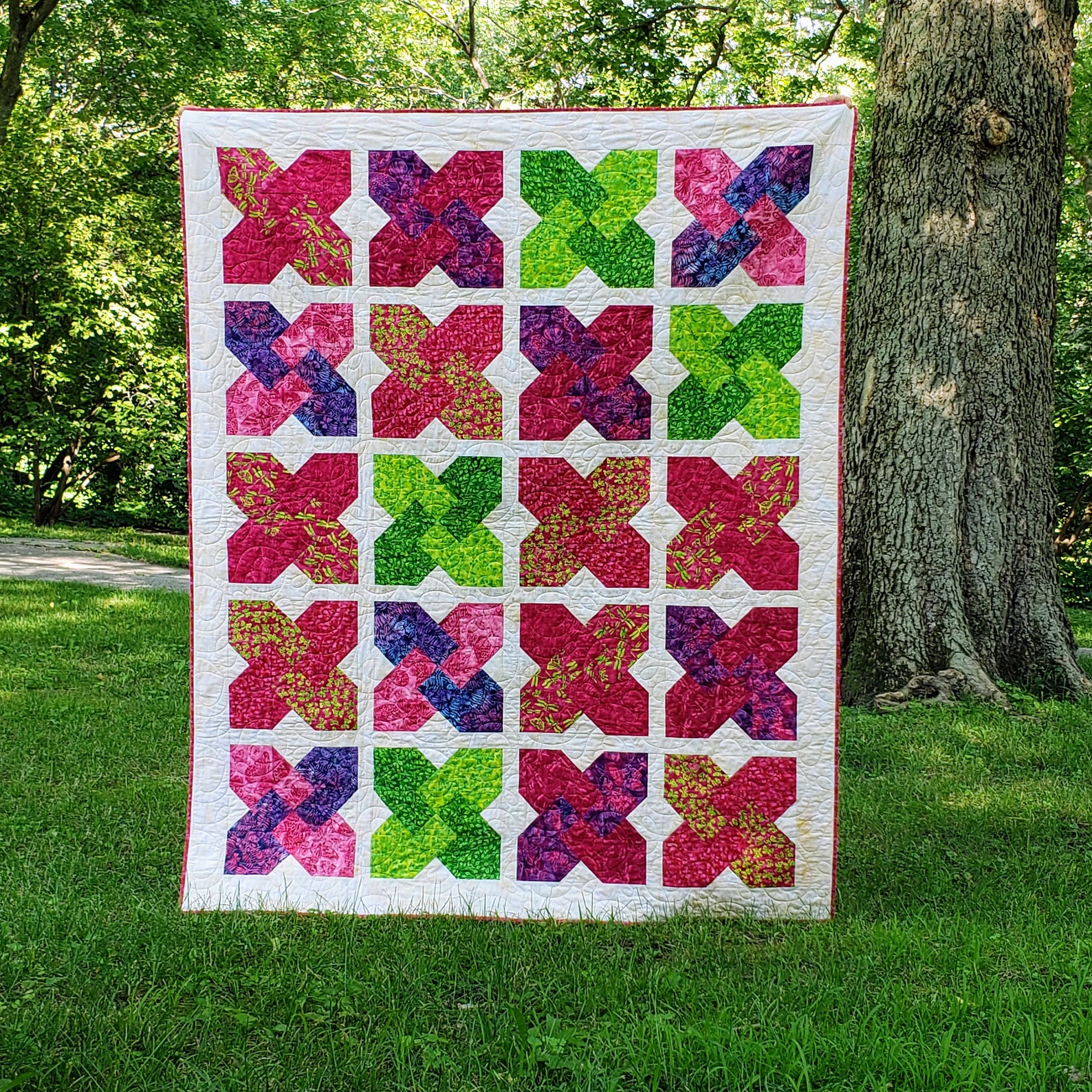 Woven Kisses Quilt Pattern (digital Download) - Etsy
