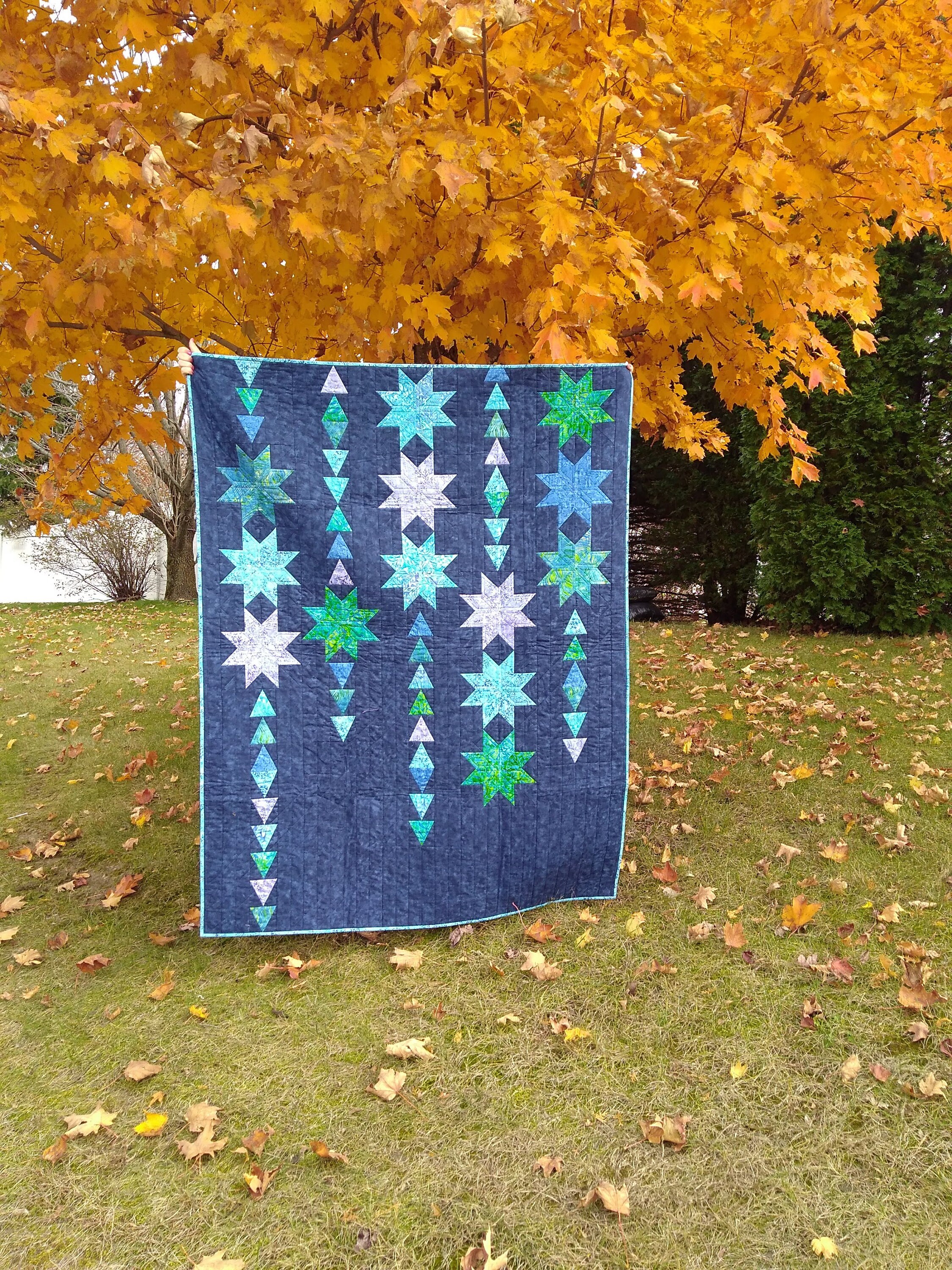 Starfall Quilt Pattern PDF Download - Etsy