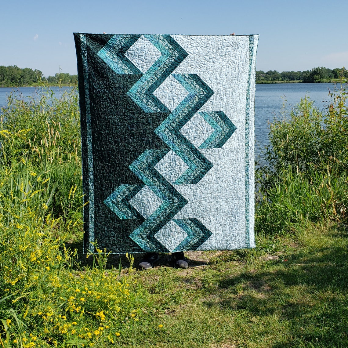Leading Edge Quilt Pattern PDF Download Etsy