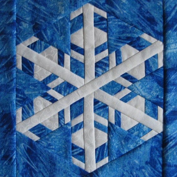 Foundations Decor Craft Kits - January Snowflakes Block
