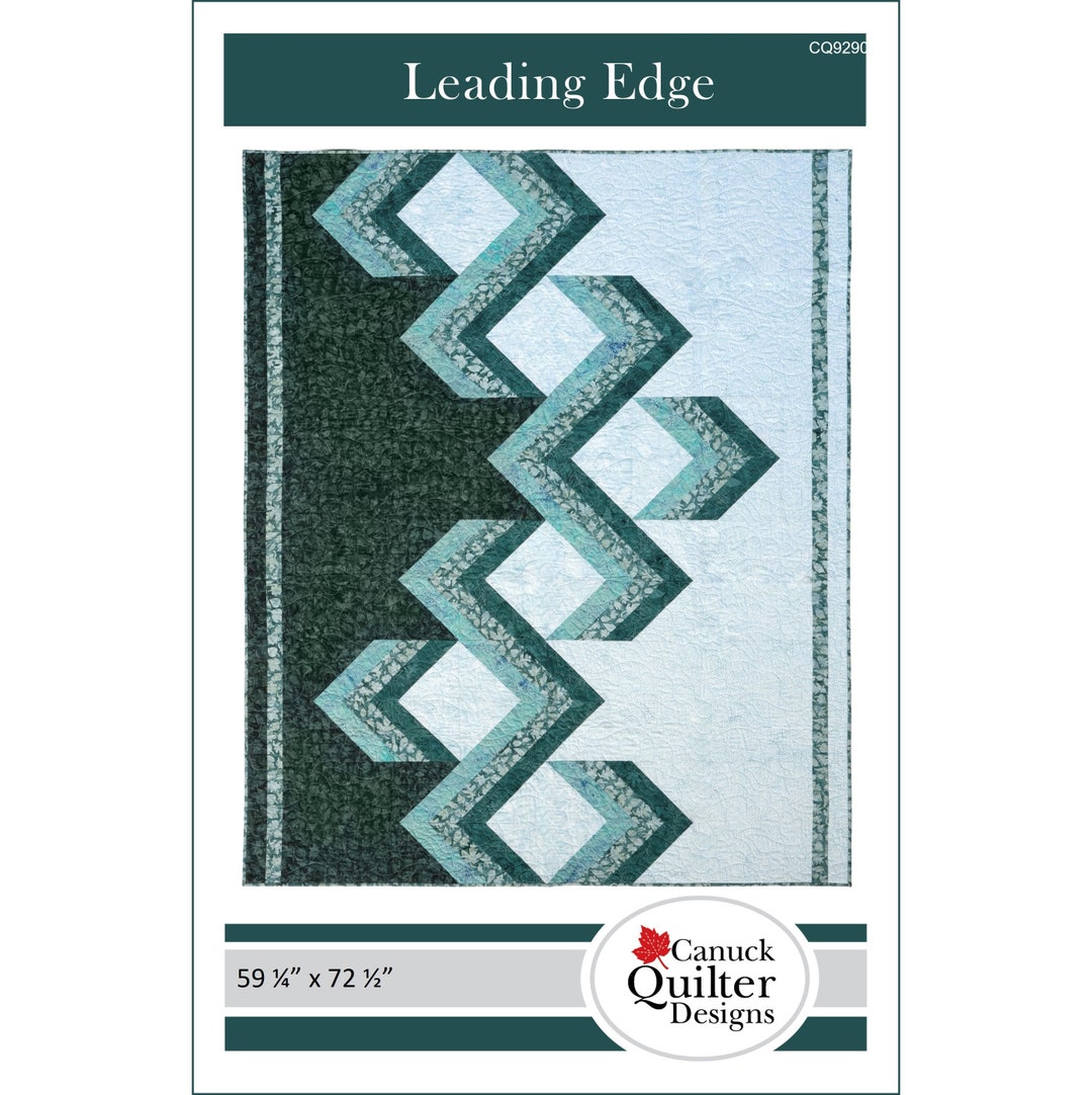 Leading Edge Quilt Pattern PDF Download Etsy