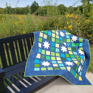 Starlit Picnic Quilt Pattern PDF Download - Etsy