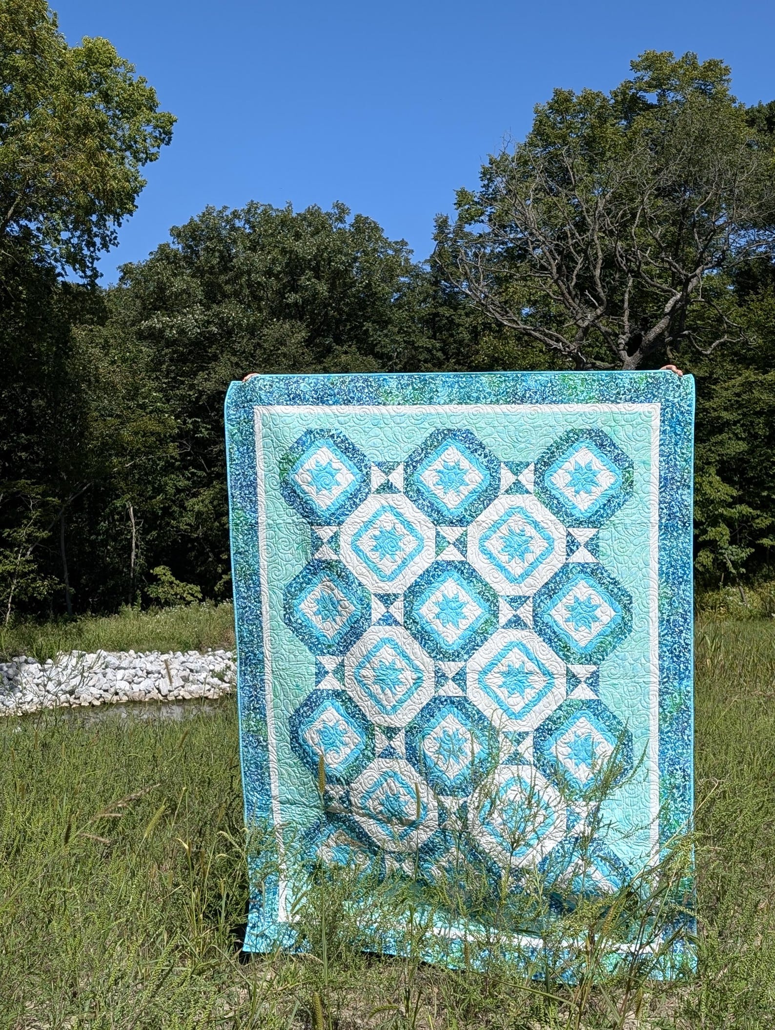 Shimmering Tiles Quilt Pattern - PDF Download - Etsy