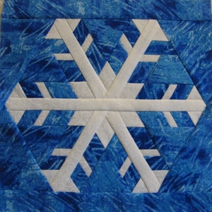 Snowflake Blocks Complete Set quilt pattern PDF download image 5