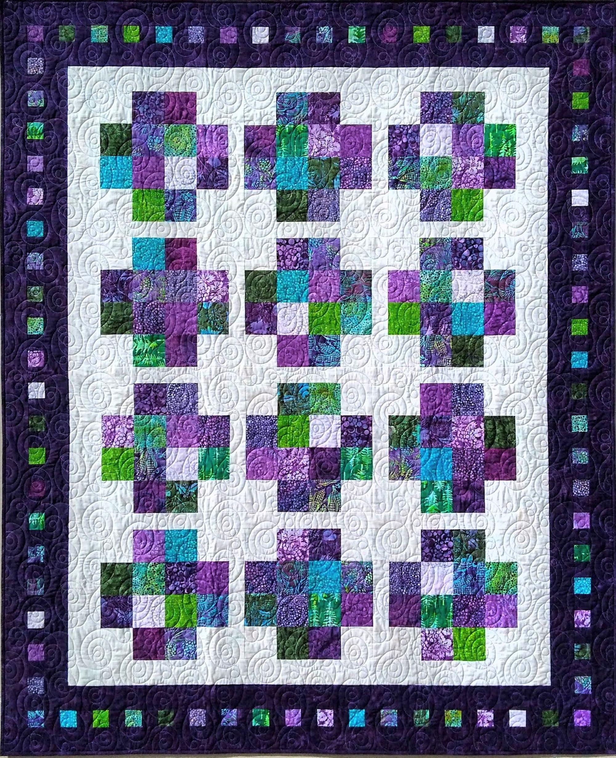 Positivity Squared Quilt Pattern PDF Download Etsy