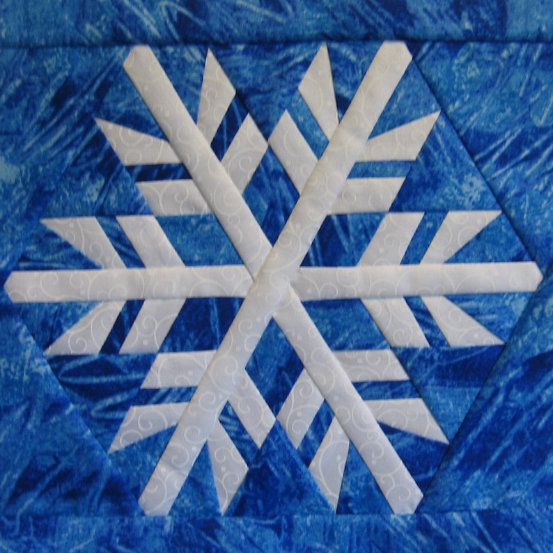 Snowflake Blocks Complete Set quilt pattern PDF download image 6