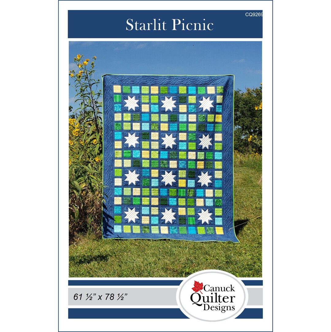Starlit Picnic Quilt Pattern PDF Download - Etsy