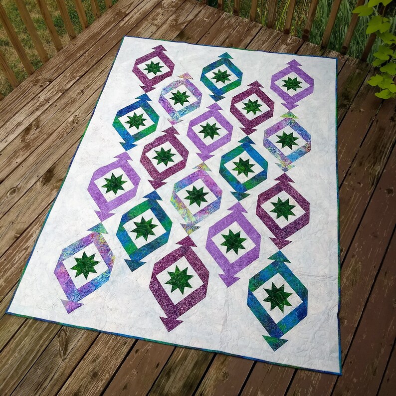 Party Crackers Quilt Pattern PDF download Etsy México