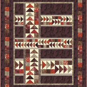 Connecting Geese Quilt Pattern / PDF download image 4