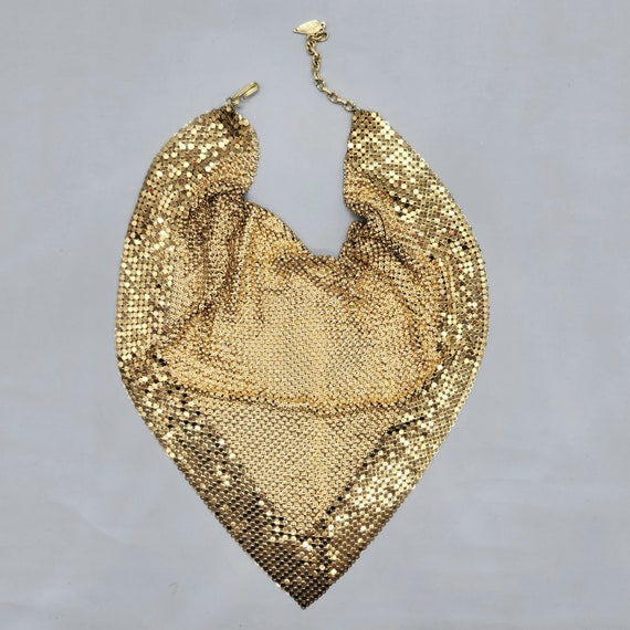 1970s Whiting and Davis Gold Mesh Necklace – Rise Street Market