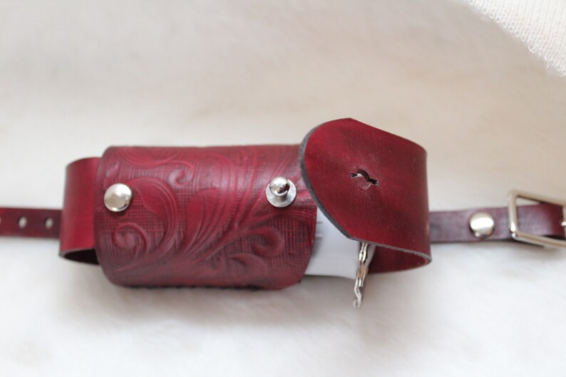 Leather Mace Holder Etsy