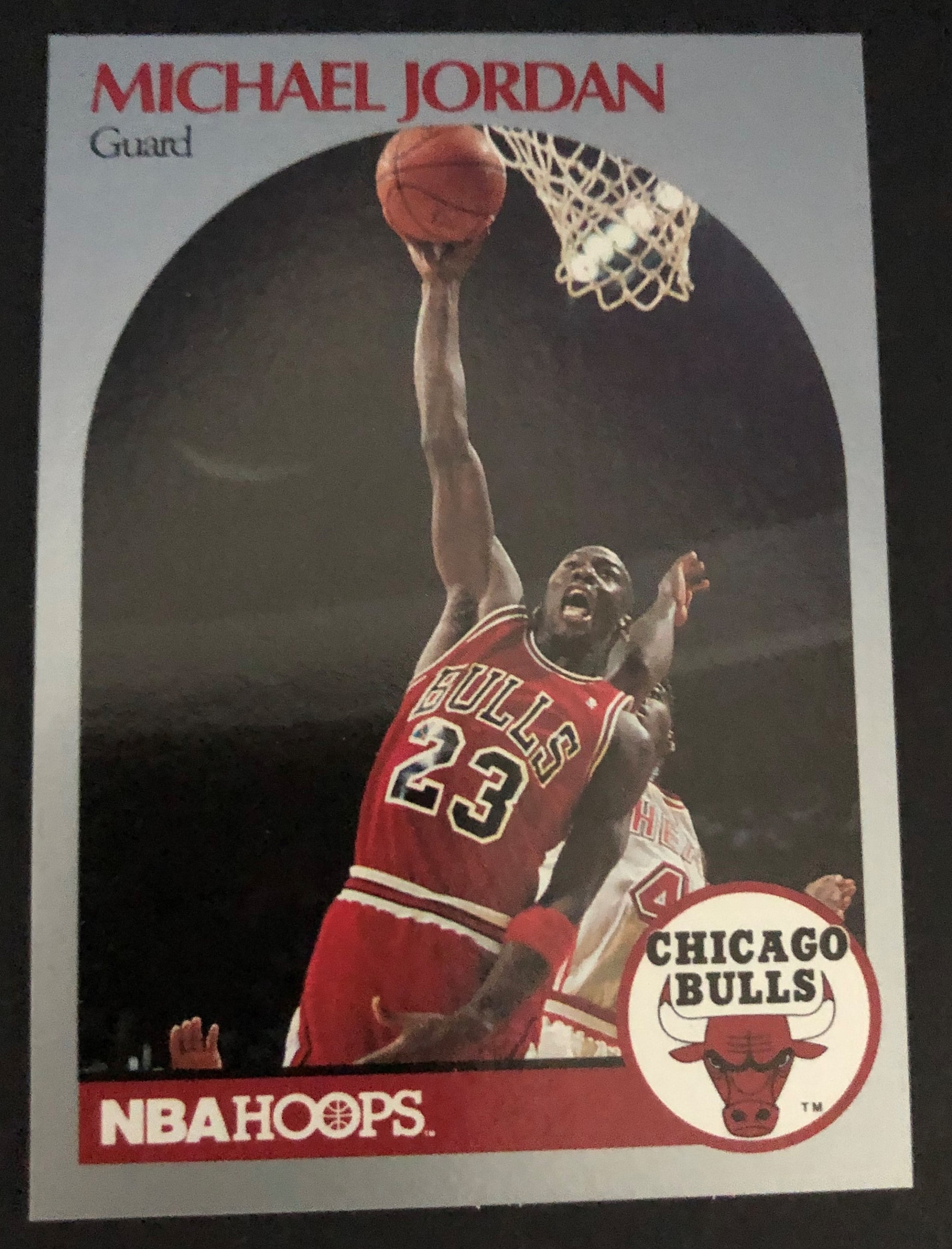 Michael Jordan 1990 NBA Hoops Card rare Etsy