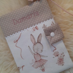 U-Heft Hülle Hase, U-Heft Hülle Ballerina, U-Heft Cover, u-Heft Umschlag