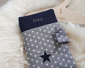 Diaper bag star navy