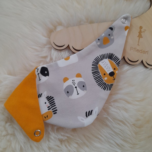 Halstuch Baby, Tiere, Koala, Zebra, Wendehalstuch, Sabbertuch, Spucktuch, Babytuch, Sabberlatz,