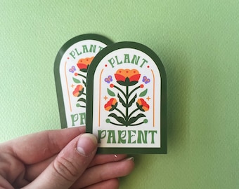 Plant Parent Vinyl Sticker | 3 Inch Waterproof