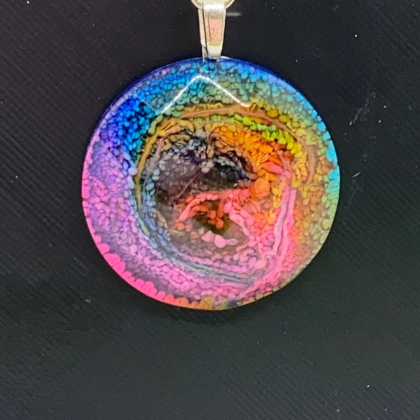 Alcohol Ink Jewelry - Etsy